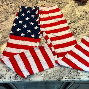 Old Navy, American flag joggers
